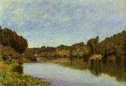 Alfred Sisley The Seine at Bougival oil painting